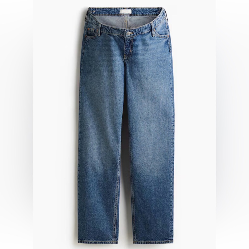 H&M Mama Before & After Jeans